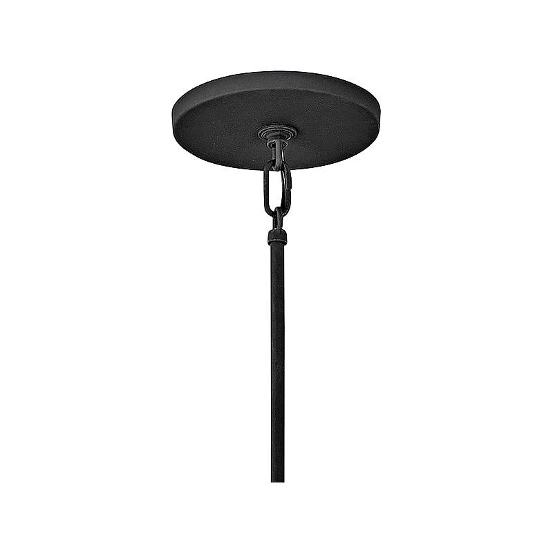Hinkley Giada 24" Wide Black And Crystal Pendant Chandelier 6 Hinkley Giada 24" Wide Black And Crystal Pendant Chandelier - Image 4