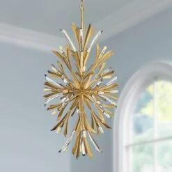 Hinkley Vida 24" Wide Burnished Gold 19-Light Pendant Light