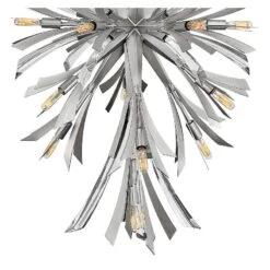 Hinkley Vida 24" Wide Glacial Metal 19-Light Pendant Light 8 Hinkley Vida 24" Wide Glacial Metal 19-Light Pendant Light -Golden Lighting Shop hinkley vida 24 inch wide glacial metal 19 light pendant light 86n23views1