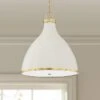 Hudson Valley Painted No. 3 22"W Aged Brass Pendant Light 2 Hudson Valley Painted No. 3 22"W Aged Brass Pendant Light -Golden Lighting Shop hudson valley painted no 3 22 inchw aged brass pendant light 681r1cropped