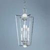 Hudson Valley Waterloo 33 1/2" High Polished Nickel Pendant -Golden Lighting Shop hudson valley waterloo 33 and one half inch high polished nickel pendant v0043cropped