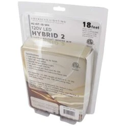 Hybrid 2 18-Foot Bright White LED Tape Light Kit -Golden Lighting Shop hybrid 2 18 foot bright white led tape light kit 10v67views2