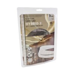 Hybrid 2 3-Foot Warm White LED Tape Light Kit -Golden Lighting Shop hybrid 2 3 foot warm white led tape light kit 9n865views1