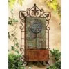 Ibizi 33" High Iron Scroll Rustic Traditional Wall Fountain 2 Ibizi 33" High Iron Scroll Rustic Traditional Wall Fountain -Golden Lighting Shop ibizi 33 inch high iron scroll rustic traditional wall fountain 25417cropped