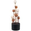 Icarus 47 1/4"H Copper And Black Cascading Floor Fountain -Golden Lighting Shop icarus 47 and one quarter inchh copper and black cascading floor fountain 85a53