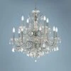 Imperial 29 1/2" Wide Polished Chrome 12-Light Chandelier -Golden Lighting Shop imperial 29 and one half inch wide polished chrome 12 light chandelier 74t61cropped