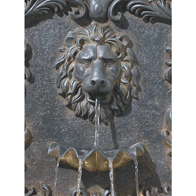 Imperial Lion Acanthus 50" High Fountain With LED Light 5 Imperial Lion Acanthus 50" High Fountain With LED Light - Image 3