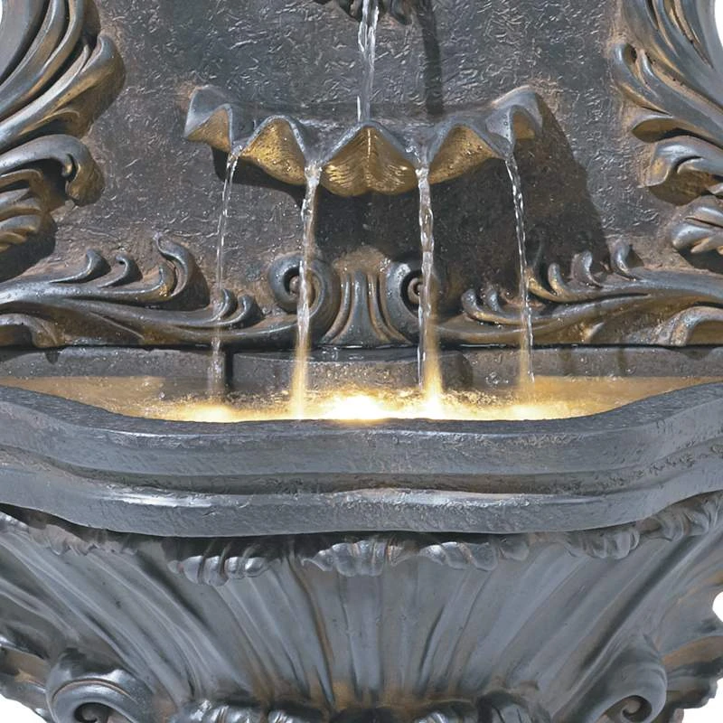 Imperial Lion Acanthus 50" High Fountain With LED Light 6 Imperial Lion Acanthus 50" High Fountain With LED Light - Image 4