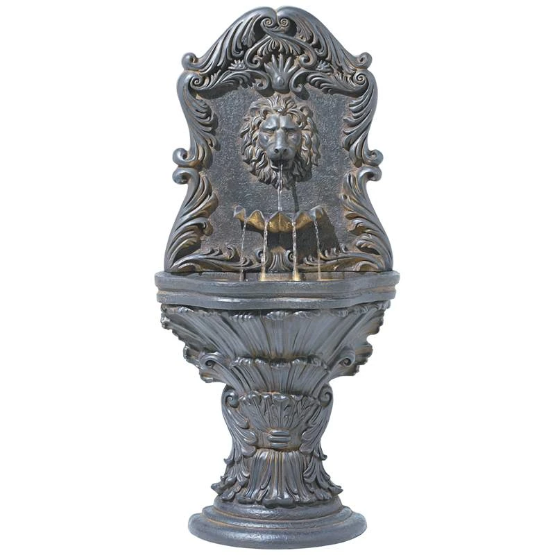Imperial Lion Acanthus 50" High Fountain With LED Light 7 Imperial Lion Acanthus 50" High Fountain With LED Light - Image 5