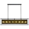 Infinity 11 1/4"W Misty Charcoal 16-Light Kitchen Island Light Pendant -Golden Lighting Shop infinity 11 and one quarter inchw misty charcoal 16 light kitchen island light pendant 96f81