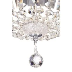 James Moder Ibiza 24"W Silver 11-Light Crystal Chandelier -Golden Lighting Shop james moder ibiza 24 inchw silver 11 light crystal chandelier 2g491views4