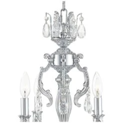 James R. Moder Brindisi 28" Wide Silver 12-Light Chandelier -Golden Lighting Shop james r moder brindisi 28 inch wide silver 12 light chandelier 45n73views3