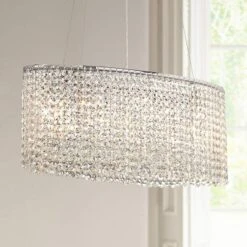 James R. Moder Clear Imperial Crystal 5-Light Chandelier