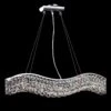 James R. Moder Impact Wave 36" Wide Imperial Crystal Pendant