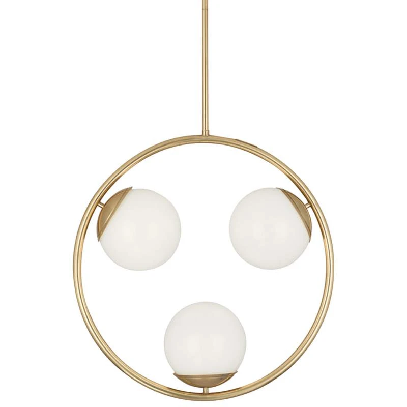 Jonathan Adler Jupiter 25 1/4" Wide Modern Brass Pendant Light 3 Jonathan Adler Jupiter 25 1/4" Wide Modern Brass Pendant Light