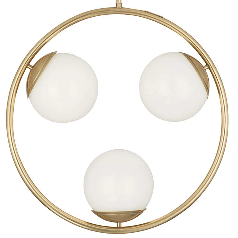Jonathan Adler Jupiter 25 1/4" Wide Modern Brass Pendant Light 4 Jonathan Adler Jupiter 25 1/4" Wide Modern Brass Pendant Light - Image 2