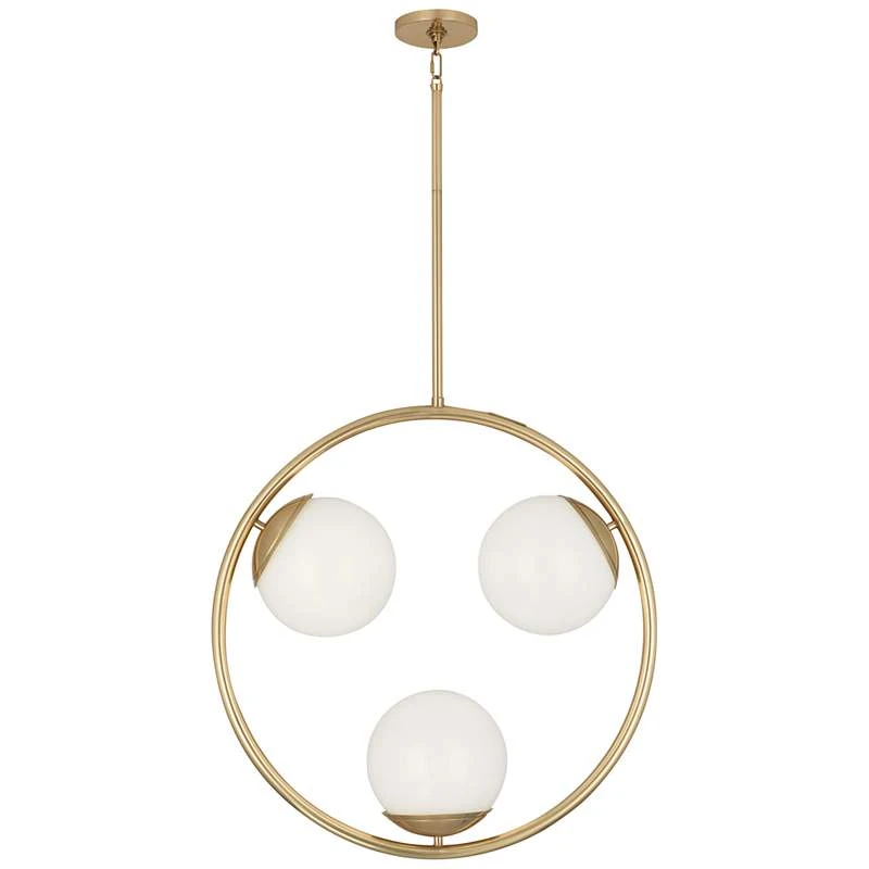 Jonathan Adler Jupiter 25 1/4" Wide Modern Brass Pendant Light 6 Jonathan Adler Jupiter 25 1/4" Wide Modern Brass Pendant Light - Image 4