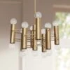 Jonathan Adler Milano 23 1/2"W Warm Brass 17-Light Pendant Light -Golden Lighting Shop jonathan adler milano 23 and one half inchw warm brass 17 light pendant light 802m0cropped