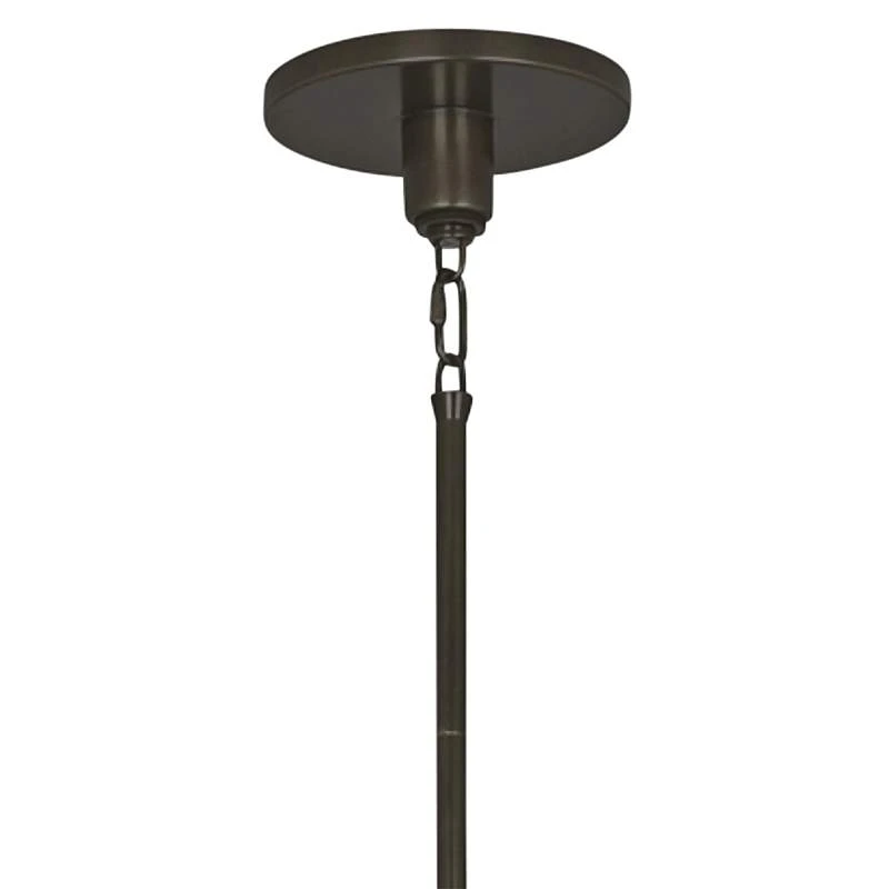 Jonathan Adler Milano 30 1/2"W Deep Patina Bronze 8-Light Pendant 5 Jonathan Adler Milano 30 1/2"W Deep Patina Bronze 8-Light Pendant - Image 3