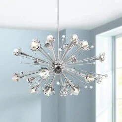 Jonathan Adler Sputnik 24-Light Polished Nickel Chandelier