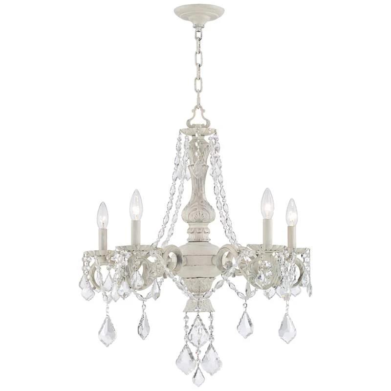 Kathy Ireland Chateau De Conde 26" Wide Traditional 5-Light Chandelier 5 Kathy Ireland Chateau De Conde 26" Wide Traditional 5-Light Chandelier - Image 3