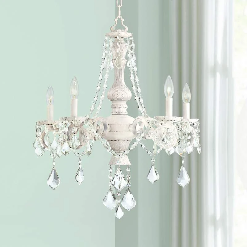 Kathy Ireland Chateau De Conde 26" Wide Traditional 5-Light Chandelier 4 Kathy Ireland Chateau De Conde 26" Wide Traditional 5-Light Chandelier - Image 2