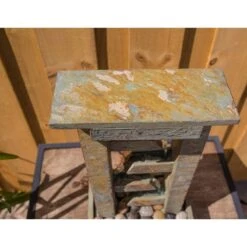 Kenroy Home Channel 19" High Slate Indoor LED Table Fountain -Golden Lighting Shop kenroy home channel 19 inch high slate indoor led table fountain 66k48views3