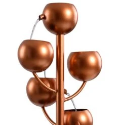 Kenroy Home Hydros 18 1/4" High Matte Copper Tabletop Fountain 10 Kenroy Home Hydros 18 1/4" High Matte Copper Tabletop Fountain -Golden Lighting Shop kenroy home hydros 18 and one quarter inch high matte copper tabletop fountain 877h0views1