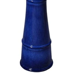 Kenroy Home Otaki 21 1/2"H Blue Ceramic Outdoor Bird Bath -Golden Lighting Shop kenroy home otaki 21 and one half inchh blue ceramic outdoor bird bath 863h0views2