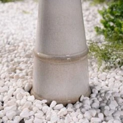 Kenroy Home Otaki 21 1/2"H Ivory Ceramic Outdoor Bird Bath -Golden Lighting Shop kenroy home otaki 21 and one half inchh ivory ceramic outdoor bird bath 864h0views4