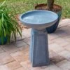 Kenroy Home Pedestal 21 1/2" High Outdoor Bird Bath -Golden Lighting Shop kenroy home pedestal 21 and one half inch high outdoor bird bath 66h62cropped