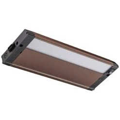 Kichler 4U 12" Wide Textured Bronze LED Under Cabinet Light
