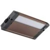 Kichler 4U 8" Wide Textured Bronze LED Under Cabinet Light -Golden Lighting Shop kichler 4u 8 inch wide textured bronze led under cabinet light 9n566