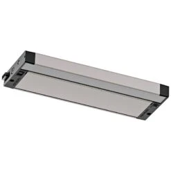 Kichler 6U 12" Wide Nickel Textured LED Under Cabinet Light -Golden Lighting Shop kichler 6u 12 inch wide nickel textured led under cabinet light 23y19views1