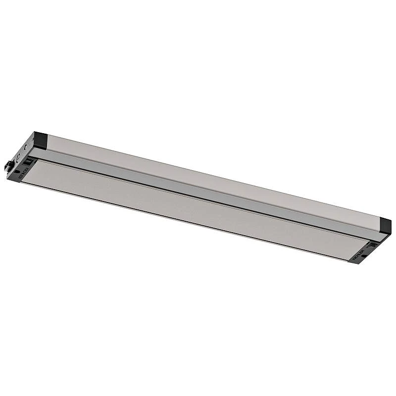 Kichler 6U 22" Wide Nickel Textured LED Under Cabinet Light 5 Kichler 6U 22" Wide Nickel Textured LED Under Cabinet Light - Image 3