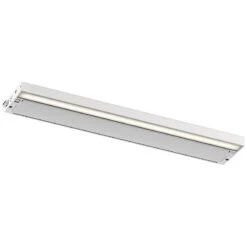 Kichler 6U 22" Wide Textured White LED Under Cabinet Light -Golden Lighting Shop kichler 6u 22 inch wide textured white led under cabinet light 23y23