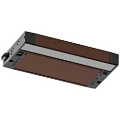 Kichler 6U 8" Wide Bronze Textured LED Under Cabinet Light 8 Kichler 6U 8" Wide Bronze Textured LED Under Cabinet Light -Golden Lighting Shop kichler 6u 8 inch wide bronze textured led under cabinet light 24a08views1
