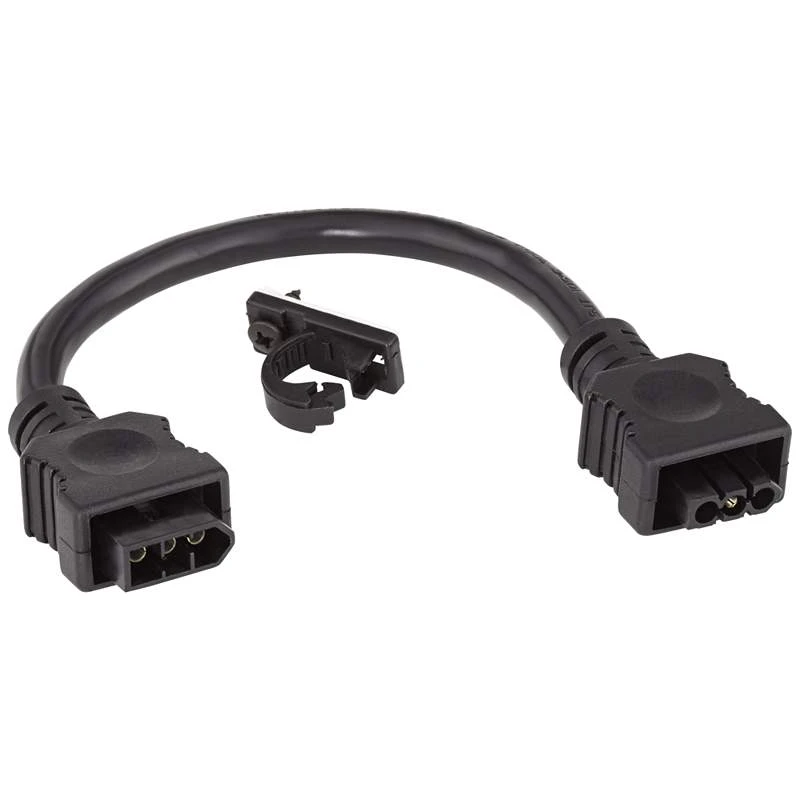 Kichler 9" Black Under Cabinet Interconnect Cable 3 Kichler 9" Black Under Cabinet Interconnect Cable