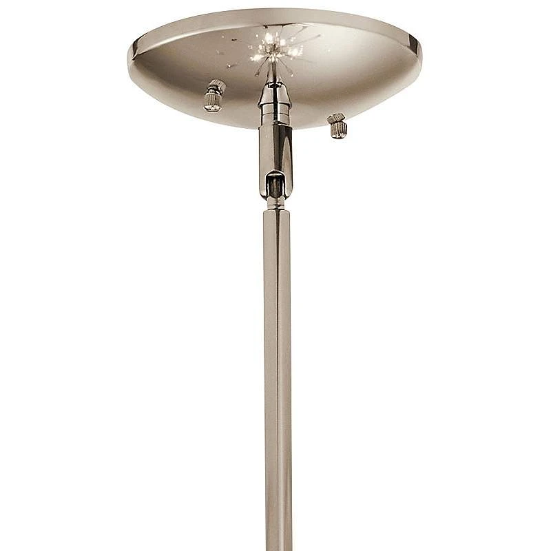 Kichler Eris 23 1/2" Wide Polished Nickel 6-Light Chandelier 6 Kichler Eris 23 1/2" Wide Polished Nickel 6-Light Chandelier - Image 4