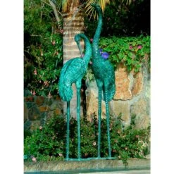 Large Cranes 60" High Water Spitter Pond Fountain