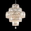 Magnificence 18 1/2" Wide 18-Light LED Crystal Chandelier 1 Magnificence 18 1/2" Wide 18-Light LED Crystal Chandelier -Golden Lighting Shop magnificence 18 and one half inch wide 18 light led crystal chandelier 1g888cropped