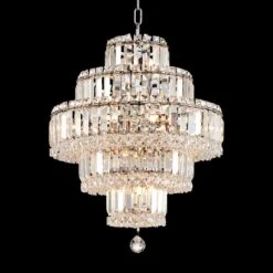 Magnificence 18 1/2" Wide 18-Light LED Crystal Chandelier