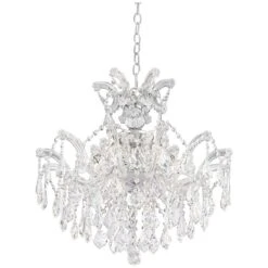 Maria Theresa Imperial 21" Wide 6-Light Crystal Chandelier -Golden Lighting Shop maria theresa imperial 21 inch wide 6 light crystal chandelier 45r05views5