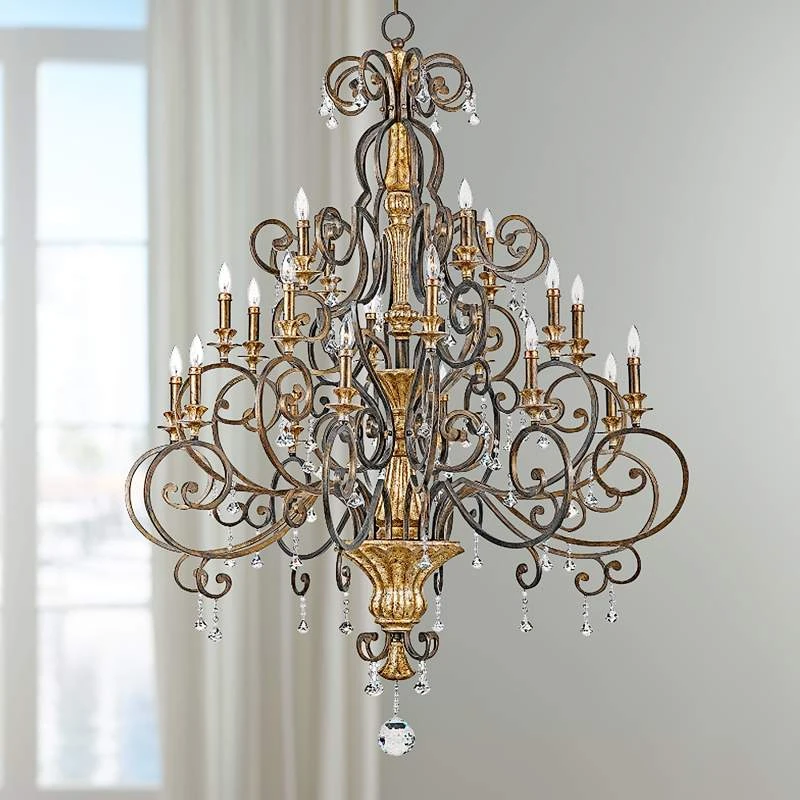 Marquette Collection 48 1/2" Wide 20-Light Chandelier 3 Marquette Collection 48 1/2" Wide 20-Light Chandelier