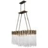 Matrix 36 1/2" Wide Havana Gold 6-Light Kitchen Island Light Pendant 1 Matrix 36 1/2" Wide Havana Gold 6-Light Kitchen Island Light Pendant -Golden Lighting Shop matrix 36 and one half inch wide havana gold 6 light kitchen island light pendant 45a91