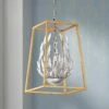 Maxim Bouquet 16" Wide Gold And Nickel Foyer Pendant Light