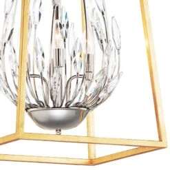 Maxim Bouquet 16" Wide Gold And Nickel Foyer Pendant Light 7 Maxim Bouquet 16" Wide Gold And Nickel Foyer Pendant Light -Golden Lighting Shop maxim bouquet 16 inch wide gold and nickel foyer pendant light 82n32views1