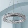 Maxim Eternity 19 1/2" Wide Polished Chrome LED Pendant 1 Maxim Eternity 19 1/2" Wide Polished Chrome LED Pendant -Golden Lighting Shop maxim eternity 19 and one half inch wide polished chrome led pendant 9r898cropped