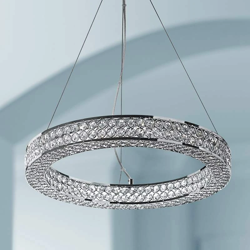Maxim Eternity 19 1/2" Wide Polished Chrome LED Pendant 3 Maxim Eternity 19 1/2" Wide Polished Chrome LED Pendant