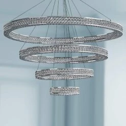 Maxim Eternity 39 3/4" Wide Chrome LED Pendant Light
